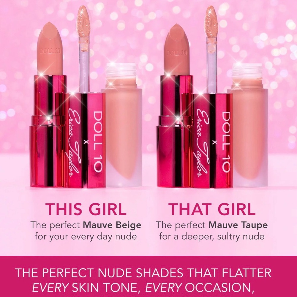Doll 10 Lipstick This girl Mauve Beige